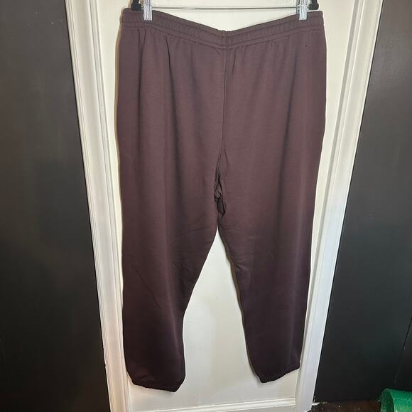 Nike Men's Brown Wool Blend Classics Fleece Sweatpants Size XXL - Picture 7 of 12